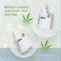 Ensemble de série de soins de la peau CBD Leaf de chanvre Ensemble de soins de la peau d&#39;éclairage blanchissant de marque privée